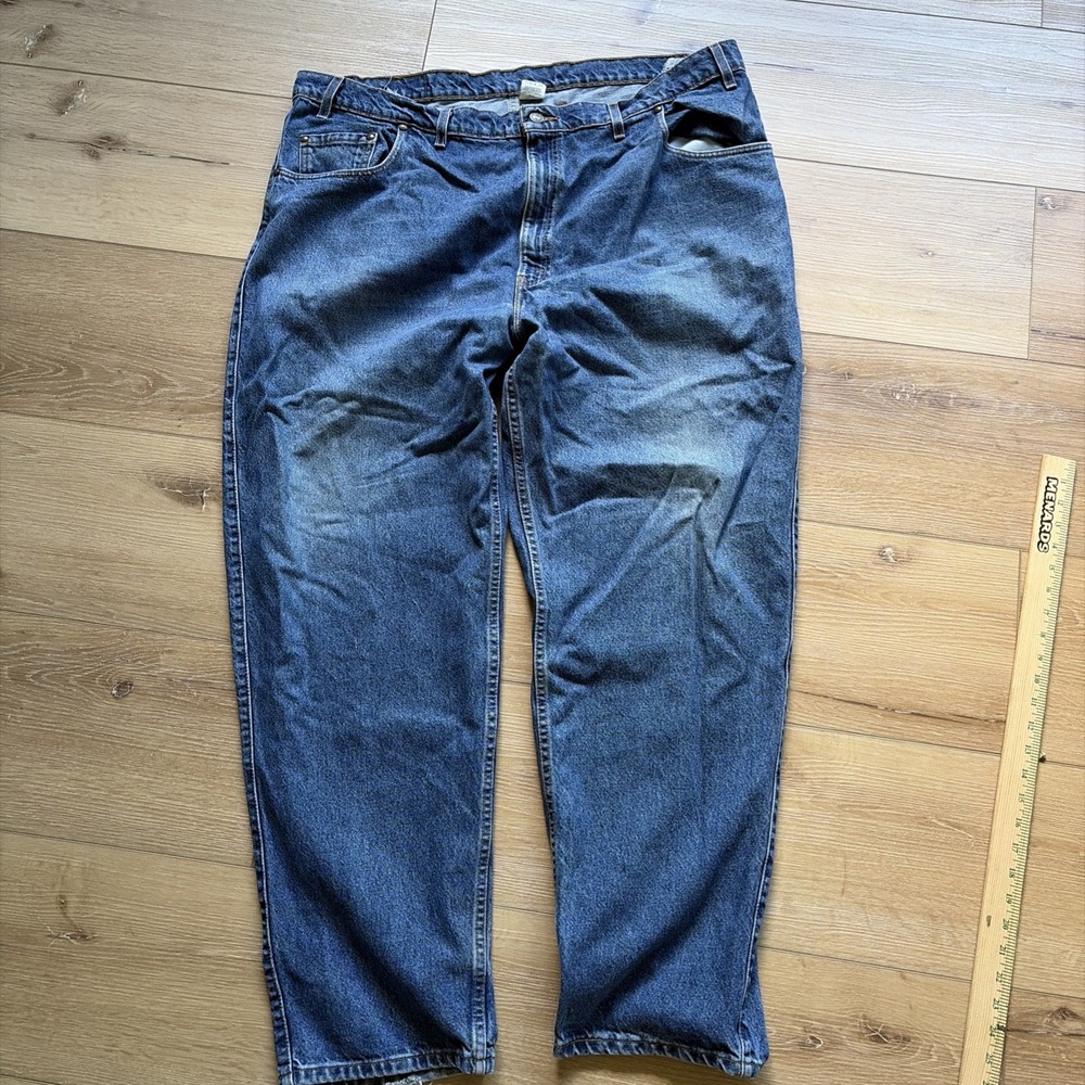 Vintage Y2K Levis 545 Baggy Loose Fit Jeans Blue Size 46 Made in USA